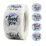 THANK YOU Laser Stickers Roll of 500 / 1 Inch / NEW Image 2