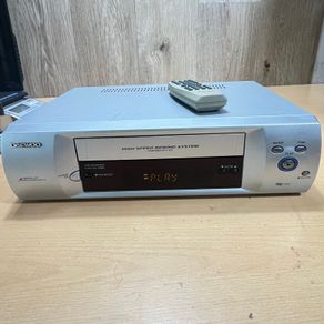 Daewoo ST220P VHS VCR Video Cassette Recorder Player + Remote - Tested Working