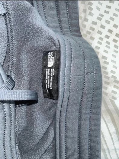 Grey north face tracksuit