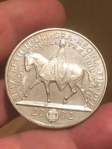 2002 Proof 5 Pound