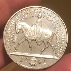 2002 Proof 5 Pound