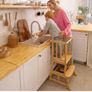 COSYLAND Toddler Kitchen Step Stool Tower Image 2