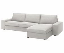 KIVIK 4-seat sofa/couch with chaise longue