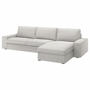KIVIK 4-seat sofa/couch with chaise longue