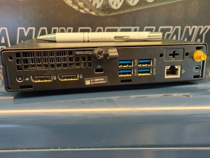 Mini Dell OptiPlex 7090 Micro USFF PC - Intel Core i7 10700 (10th Gen), 500GB SSD, 16GB RAM, Windows 11 Pro