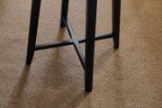 Black side table