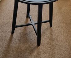 Black side table