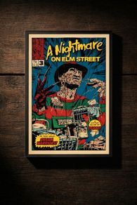 Nightmare on Elm St Canvas Poster