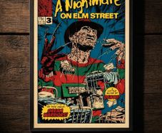 Nightmare on Elm St Canvas Poster
