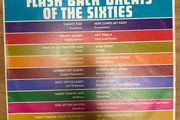 Vintage Vinyl LP 20 Flash Back Greats of the Sixties 1973