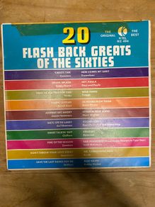 Vintage Vinyl LP 20 Flash Back Greats of the Sixties 1973