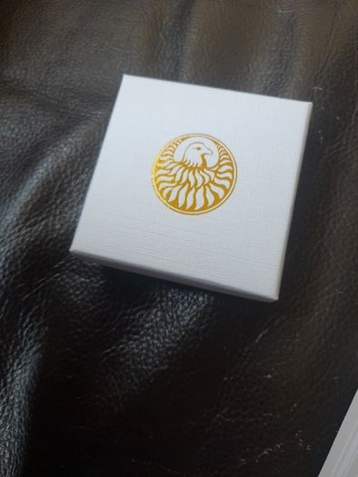 Palau One Dollar Golden Airplane