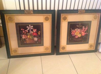 Framed Floral Pictures
