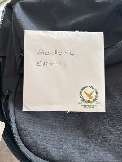 Golf Green Fee Voucher - Westmanstown Golf Club