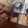 Mahogany Extending Dining Table &6 Chairs Image 4