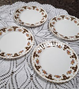 Vintage "Balmoral " bone china salad plates