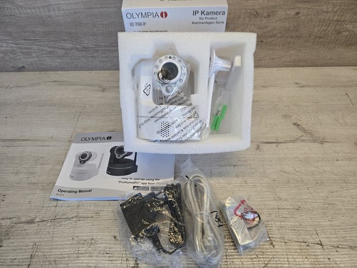 Olympia Ic 720 P Hd 5938 Lan, Wi-fi Ip Cctv Camera 1280 X 720 P