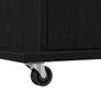 Mobile Lectern Table Engineered Wood Image 5