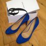 NEW Blue suede Nine West heels UK5.5 / 6 Image 3