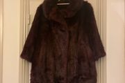 Wine Faux fur Antoni &amp; Alison size 14