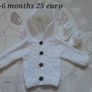 Handmade baby cardigan sets 3-6 months Image 5