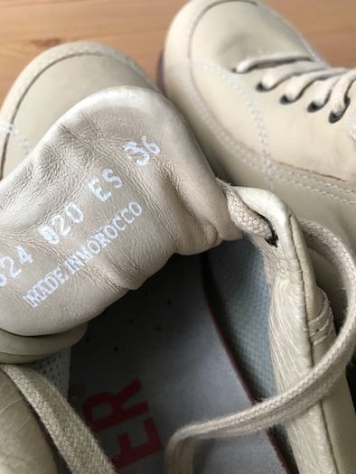 Camper Pelotas leather sneakers, uk3/eur 36