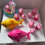 Peppa pig / Baby shark bath toys bundle Image 2