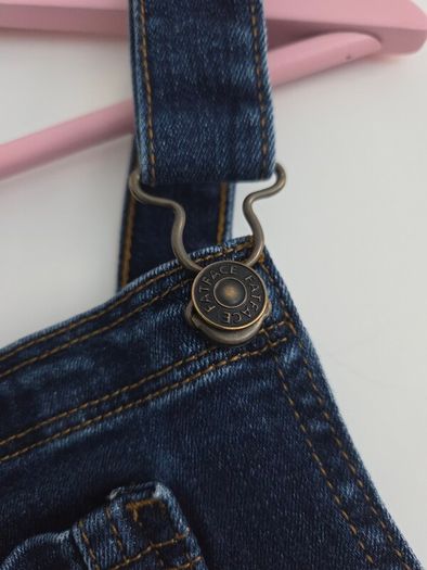 3-4years, Fatface Denim Pinafore - Like New