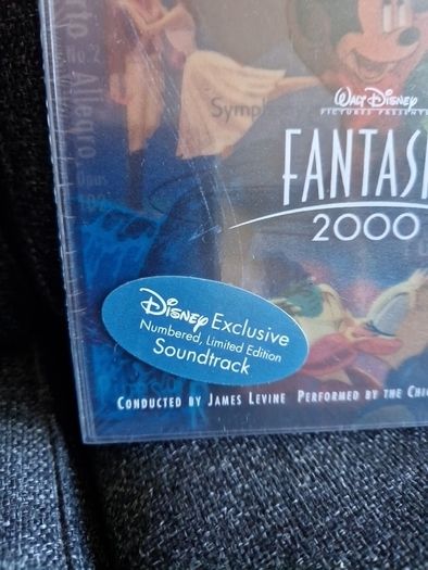 Disney Fantasia 2000 Limited Edition soundtrack CD (free shipping)