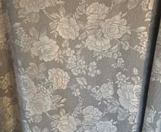 Grey/ silver curtains