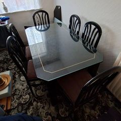Dining Table & Six Chairs