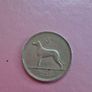 Old 1961 Irish 6 pence coin Image 2