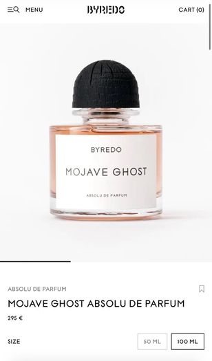 Byredo Mojave Ghost Absolu 100ml