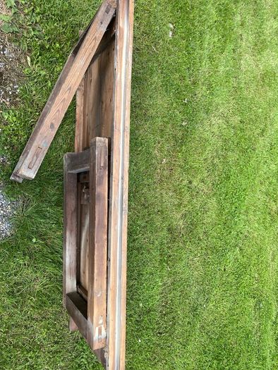 Antique bench table