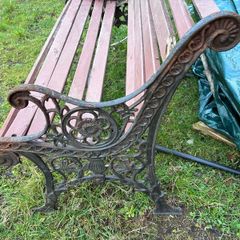 Vintage garden bench