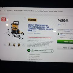 Dewalt power washer bare unit