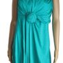 Plus size Evans green boob tube party top bandeau size UK28 EU56 Postage included Image 2