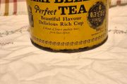 vintage tea tin