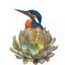 3 for 20e !!! Decorative brand new summer candle gift set artichoke strawberry peach birds Image 7