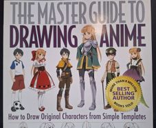 SALE! THE MASTER GUIDE TO DRAWING ANIME How to draw original characters from simple templates by Christopher Hart