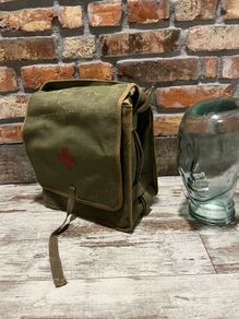 vintage military first aid kit bag