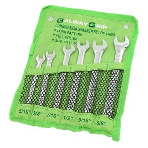 Galway Grip 6-Piece Combination Spanner Set