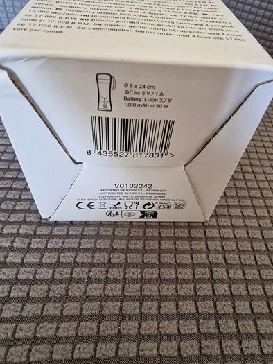 NEW and  SEALED InnovaGoods Shakuit Portable Rechargeable Blender 380ml