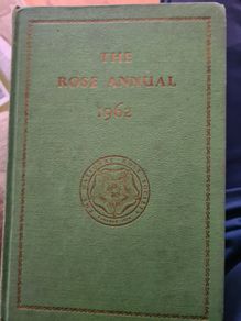 The Rose Annual 1962. The National Rose Society Of Great Britain. HARDBACK.