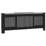 MDF Radiator Cover Black 205 cm Image 4