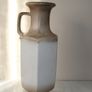 Retro Hexagonal Jug or Vase by Scheurich Keramik, W. Germany, 497-28 Image 3