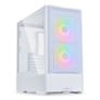 BNIB Lancool 207 ATX Mid Tower PC Case Black + White Image 2