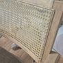 Next Moss Green Cane Armchair Excellent Condition Image 4