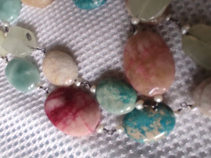 Natural stones necklace