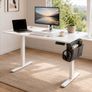 Electric Height Adjustable Standing Desk 140 cm Sit Stand Office Desk Home Office Computer Workstation Image 2